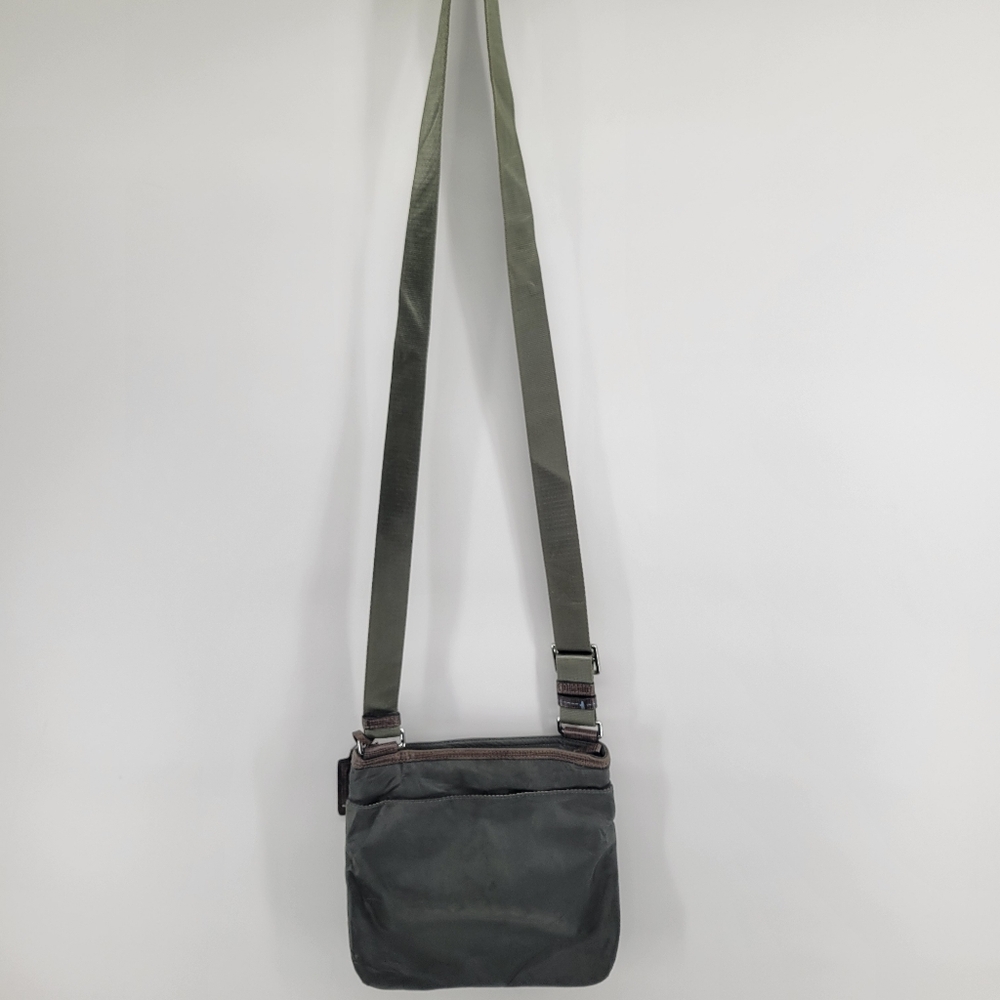 TUMI Green Crossbody Travel Bag - Picture 5 of 9